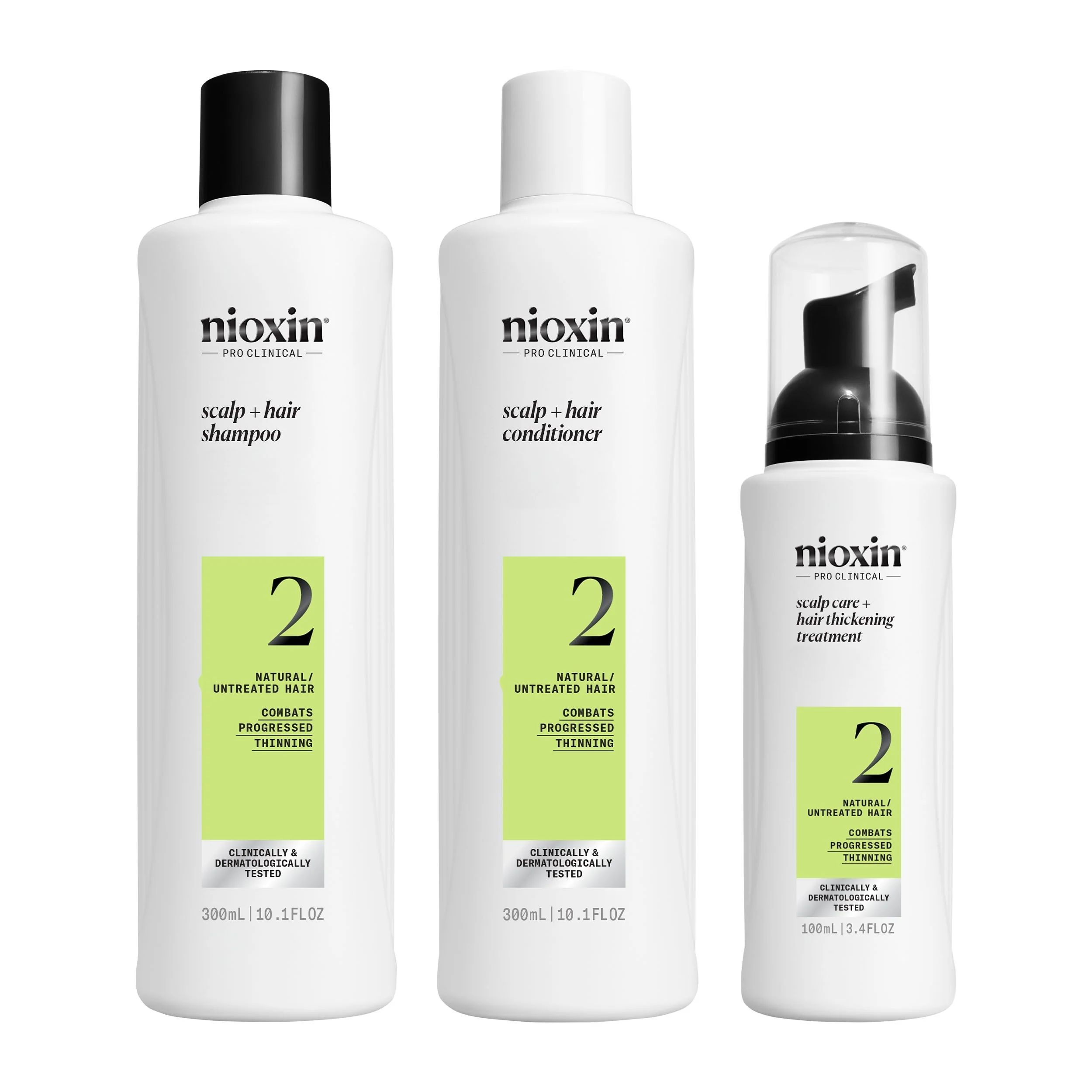 Hair Care System 2 Háromfázisú Készlet 300ML - Hajápolási Szettek
