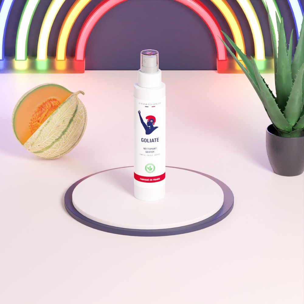 goliate Nettoyant désinfectant pour sextoy Nettoyant