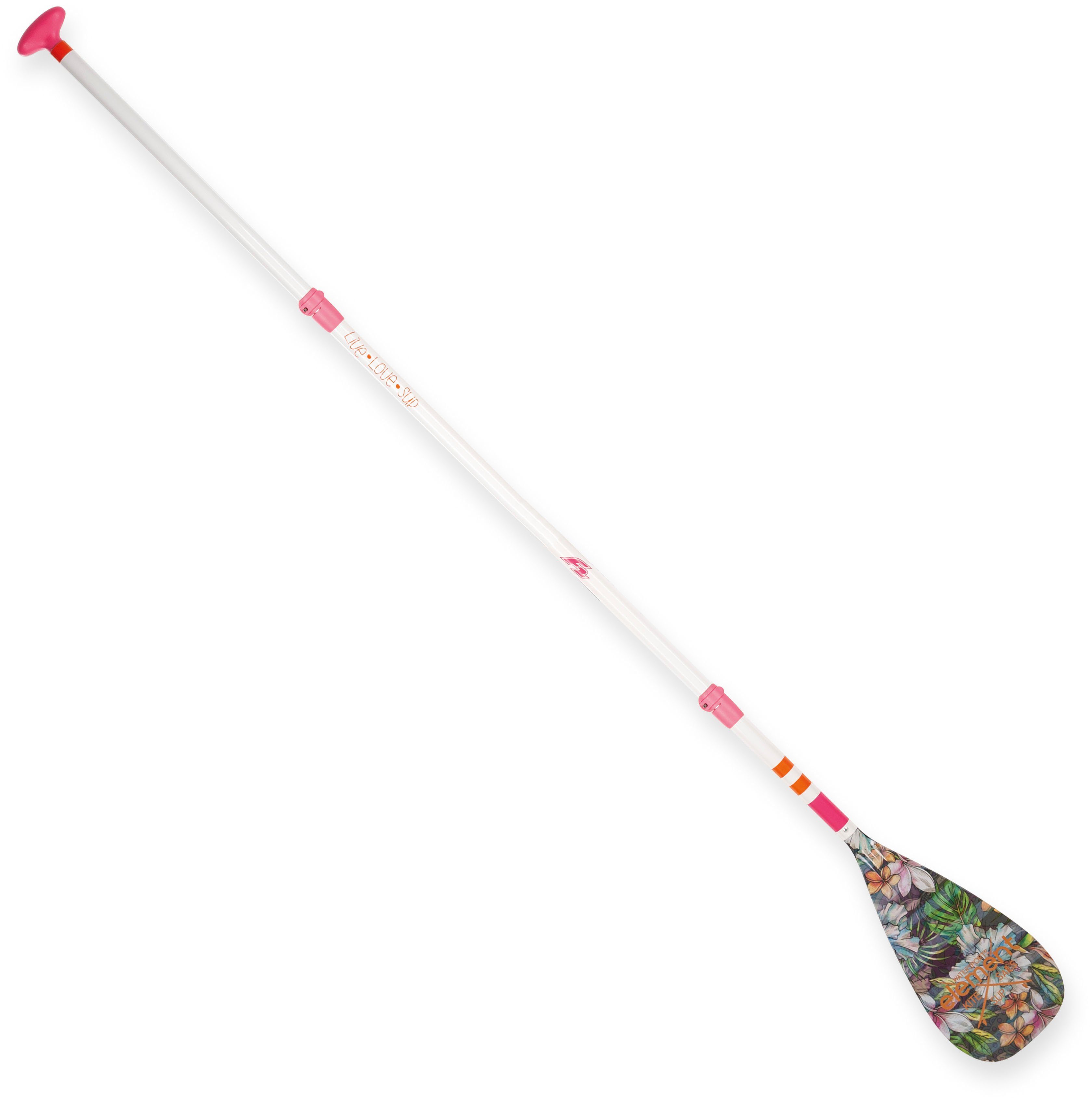 F2 Fiberglas Paddel Happiness SUP-Paddel, (Set, 3-St)