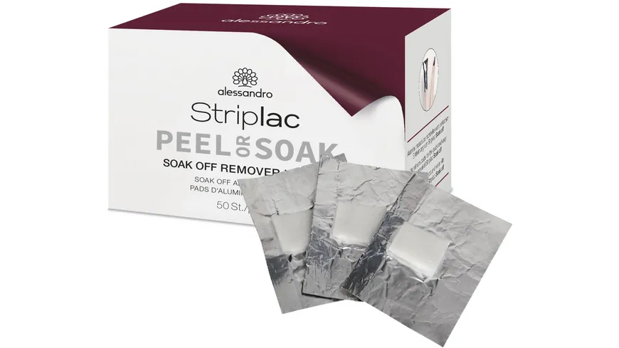 alessandro Striplac Soak Off Remover Wraps