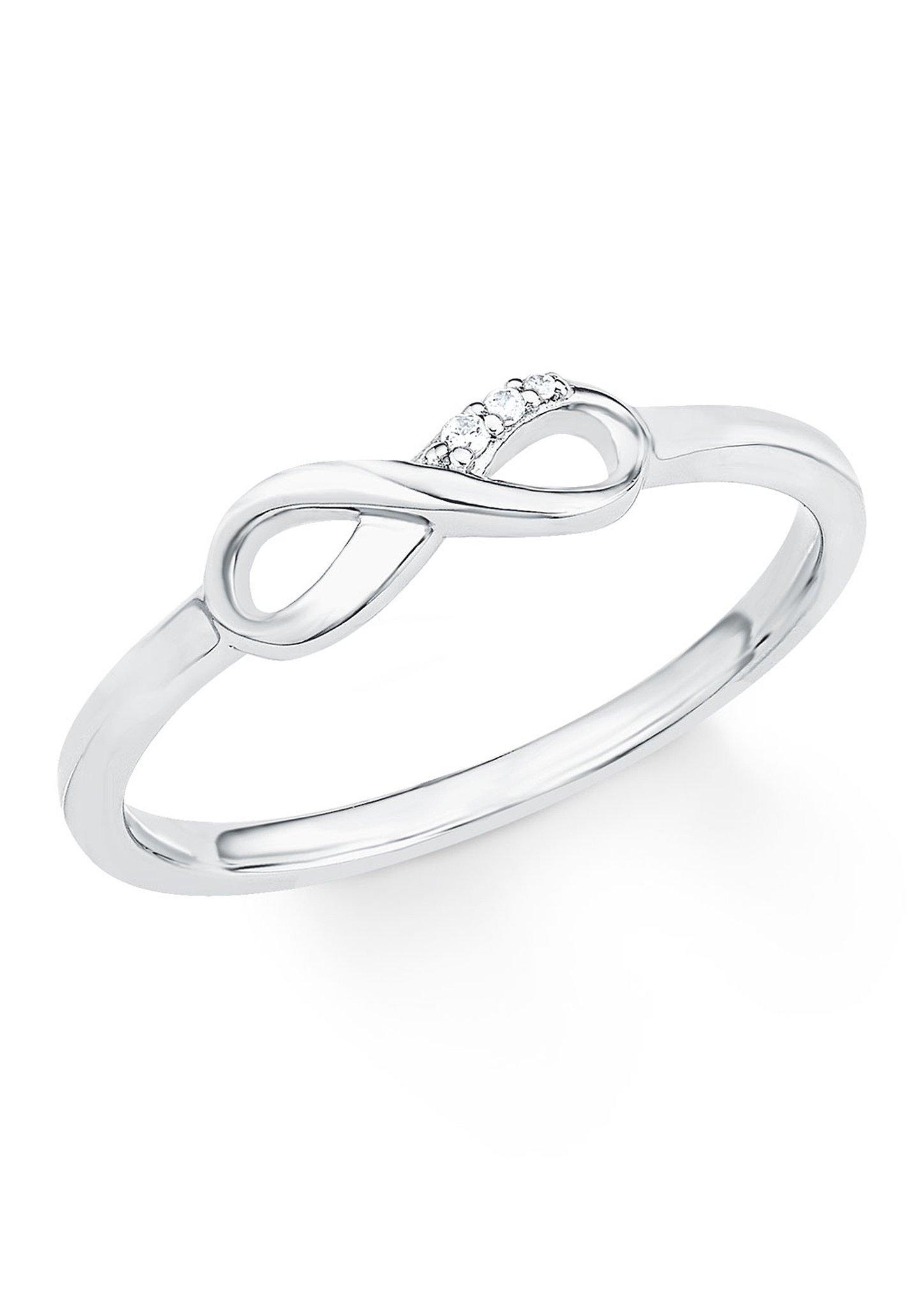 Silberner Ring Infinity mit Zirkonia  272.704.6413.0778-05E0