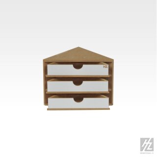 Hobbyzone: Schubladenmodul 4 Ecke Abschlussstück
