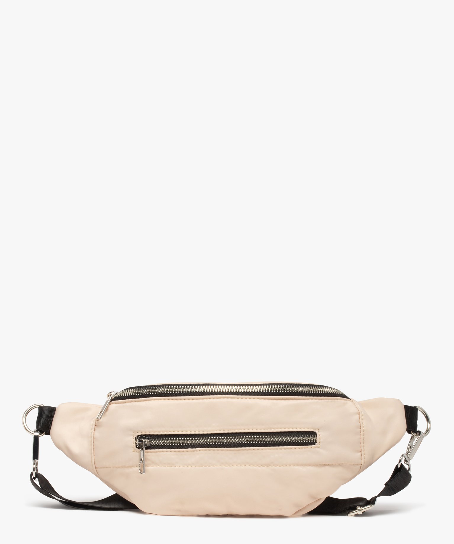 Sac banane femme en satin beige | GEMO