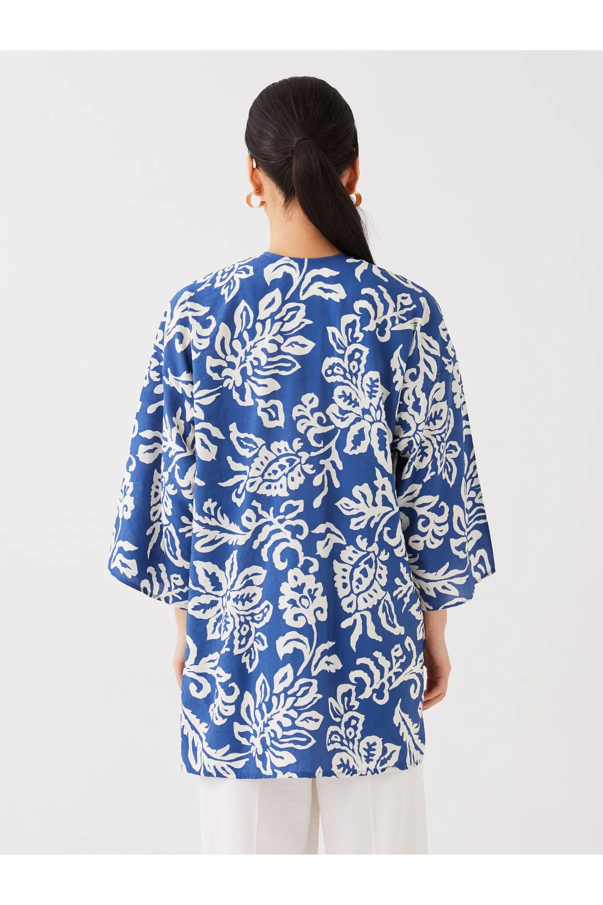 LC Waikiki  Kimono & Kaftan - Blau - Oversized