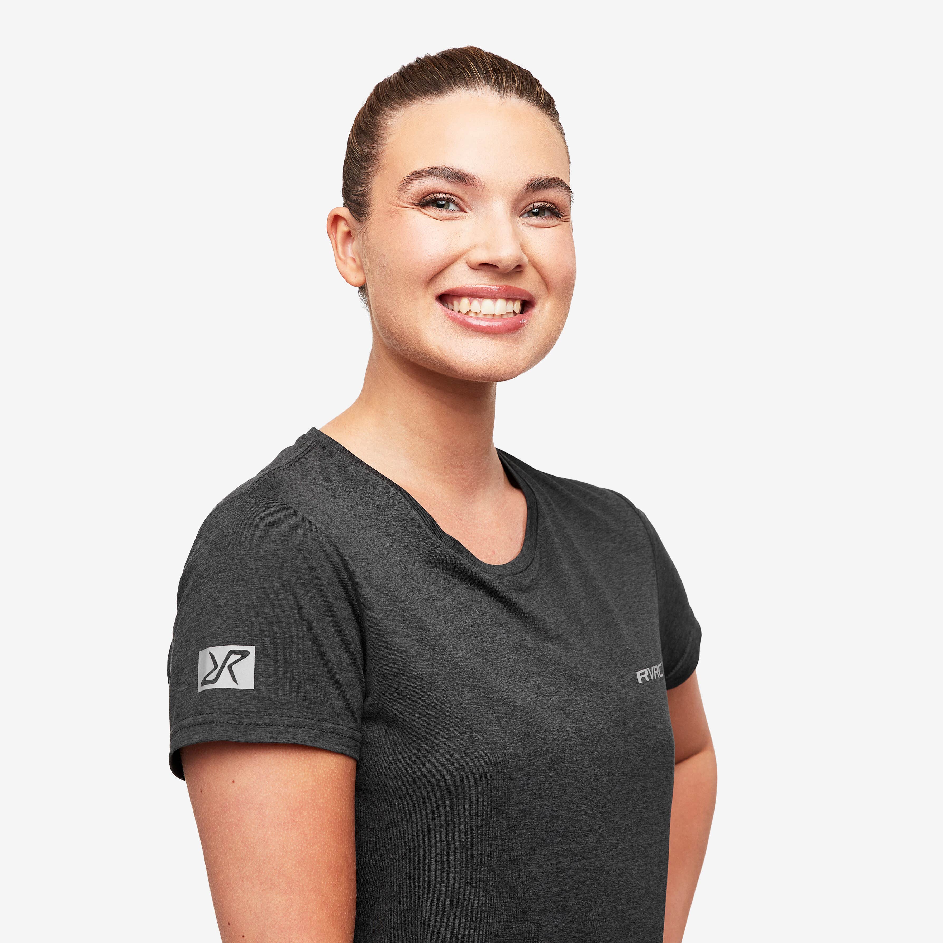 Vagabond Tee Femme Black Melange