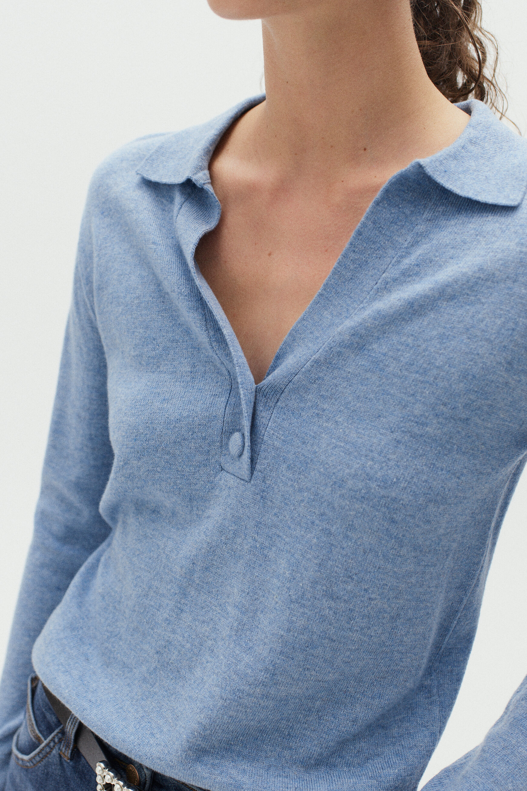 pull alisa denim stone femme