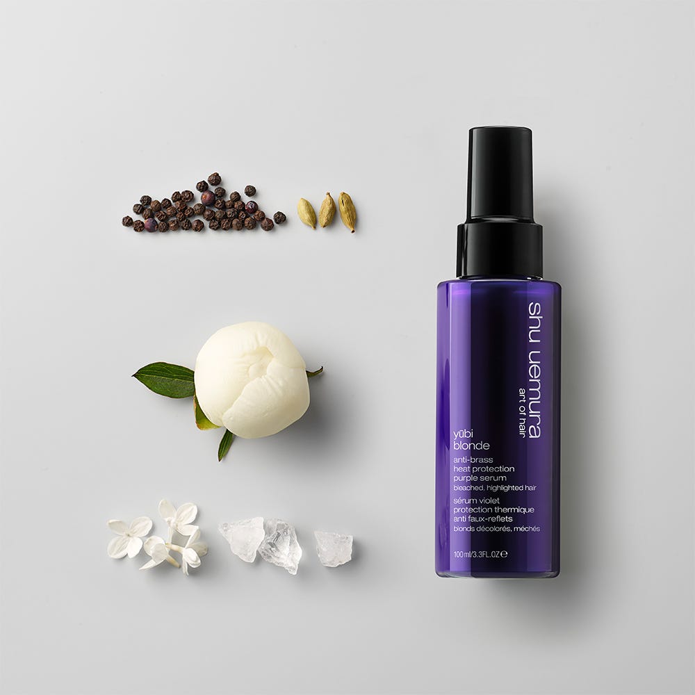 SHU UEMURA Yubi Blonde Anti-Gelbstich Purple Serum 100 ml