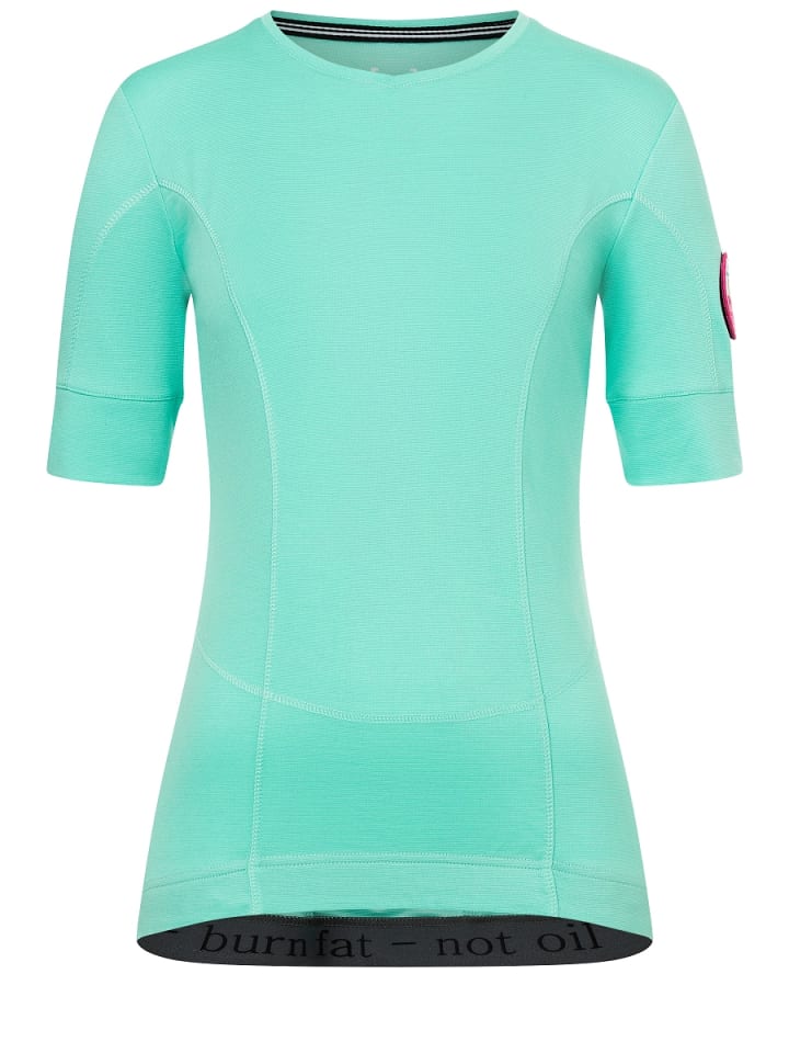super.natural Merino Fahrradtrikot W GRAVA TEE in mintgrün günstig kaufen