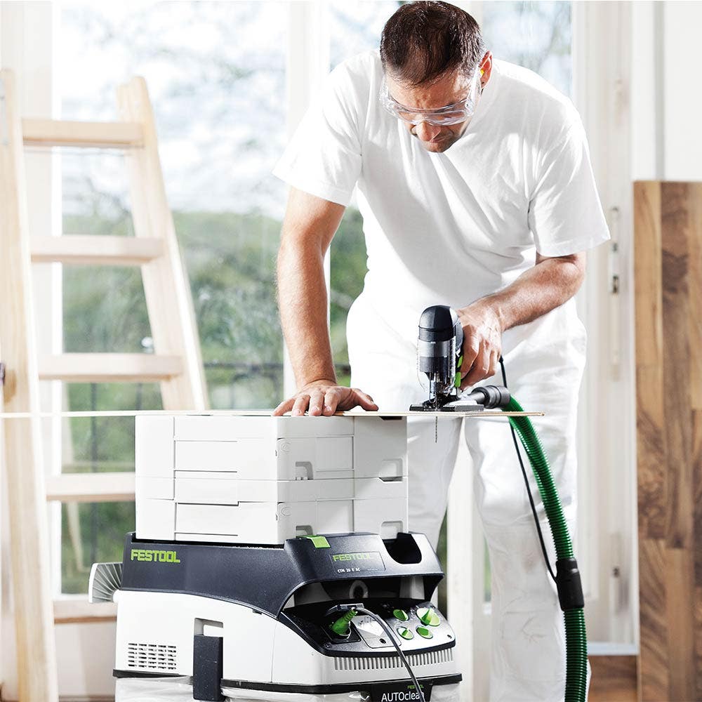 FESTOOL 550w 120mm PS 420 CARVEX Barrel Grip Jigsaw 576184