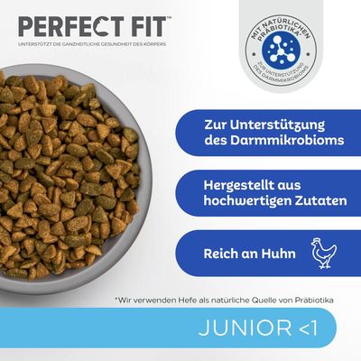 Perfect Fit Junior <1 - Reich an Huhn