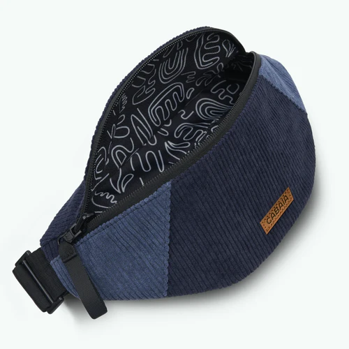 Small Caen blue fanny pack