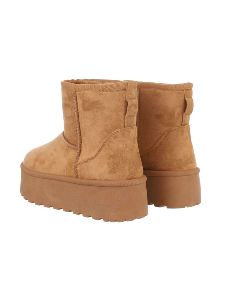 Ital-Design High Heel in Camel günstig kaufen
