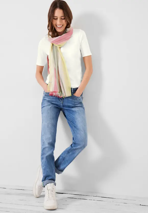 CECIL T-Shirt in Unifarbe