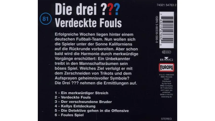 081/Verdeckte Fouls