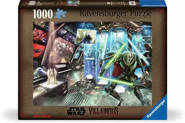 Puzzle 1000 Teile - Star Wars Villainous: General Grievous