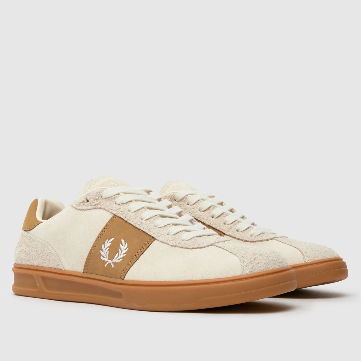 Fred Perry – B4 – Naturfärgade sneakers