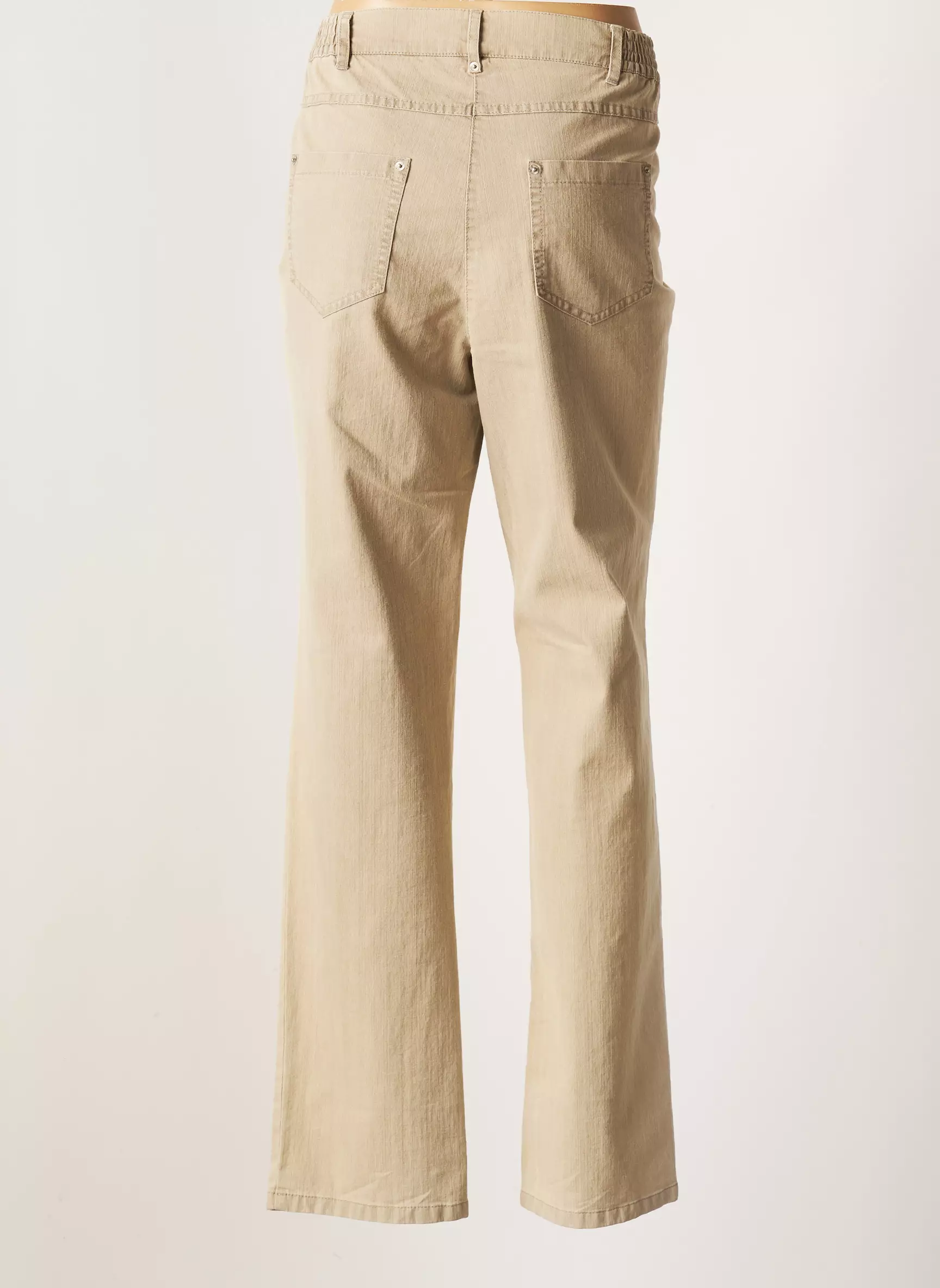 Gerke My Pants Pantalons Droits Femme couleur beige