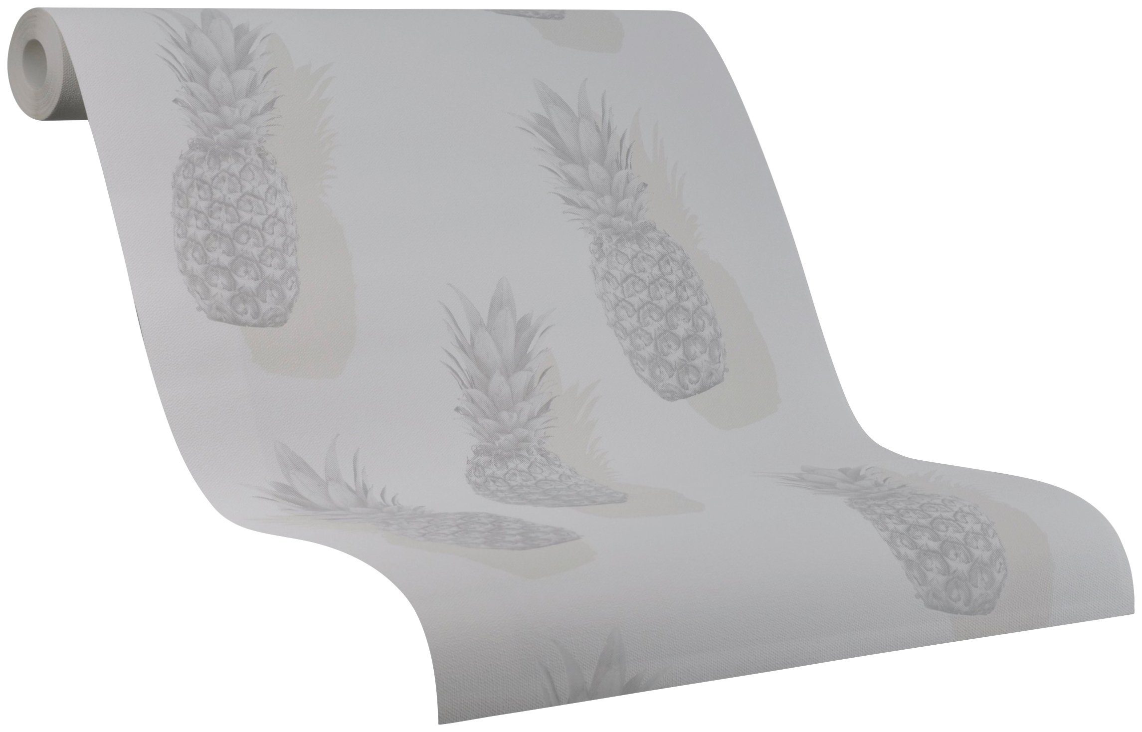Marburg Vliestapete, Ananas, lichtbeständig und restlos abziehbar
