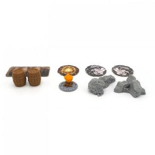 Full Scenery Pack for Journeys in Middle Earth (LOTR) – 77 Pieces