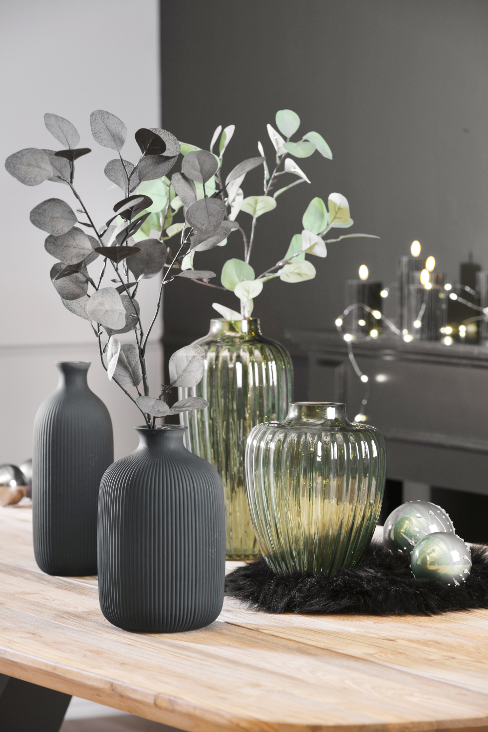 Vase grün
