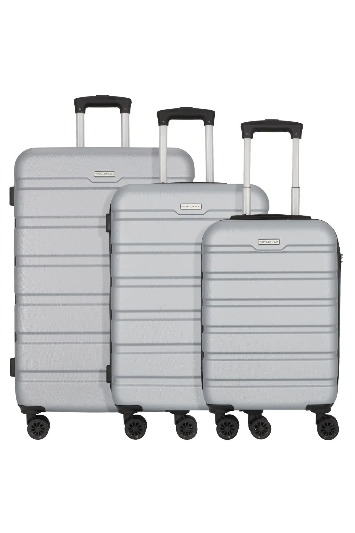 Worldpack  Koffer - Silberfarben - Unifarben
