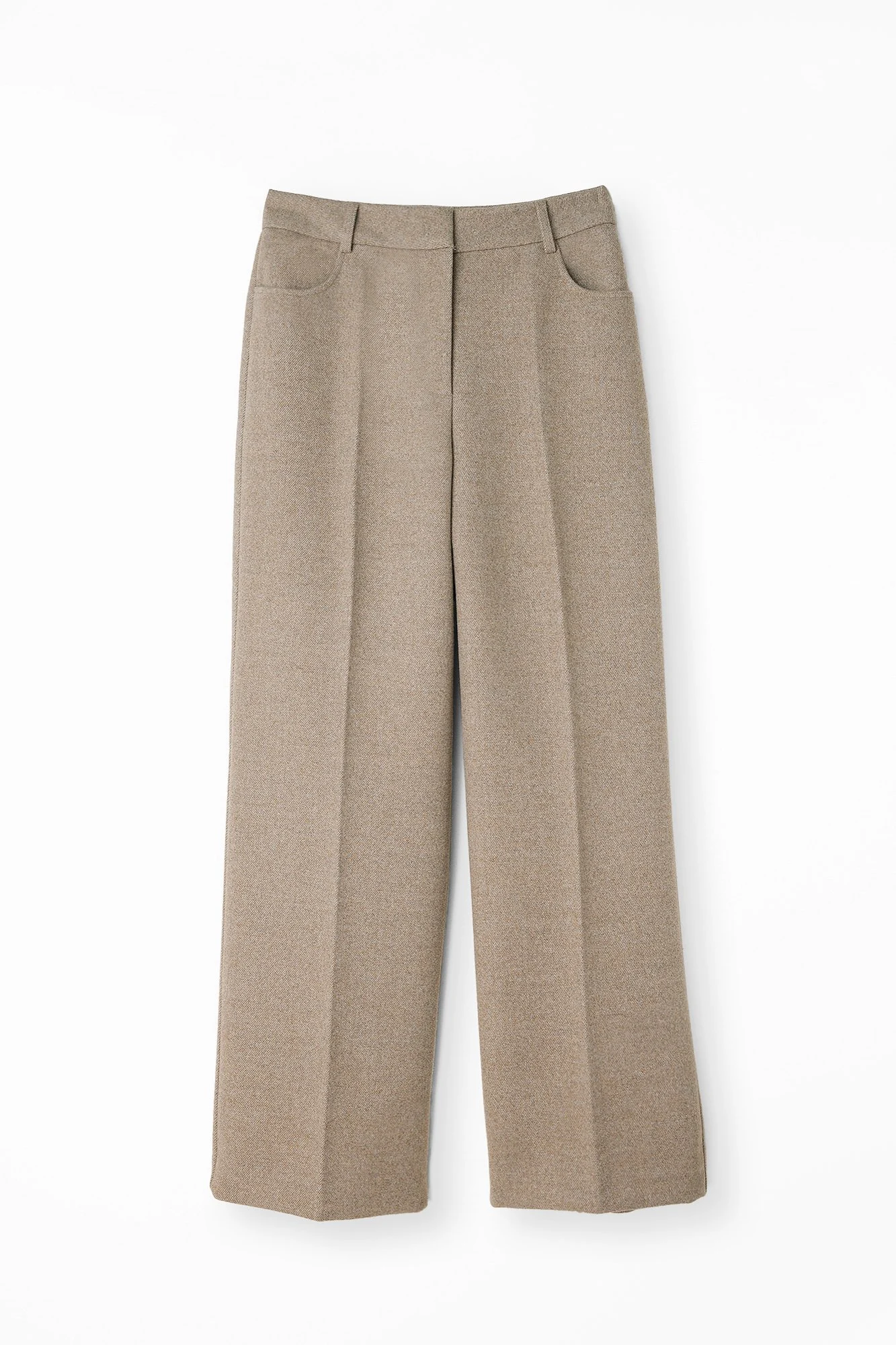 Anzughose mit mittelhoher Taille