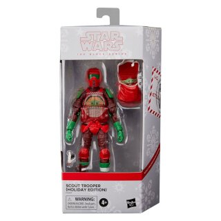 Star Wars Black Series Actionfigur Scout Trooper (Holiday Edition) 15 cm