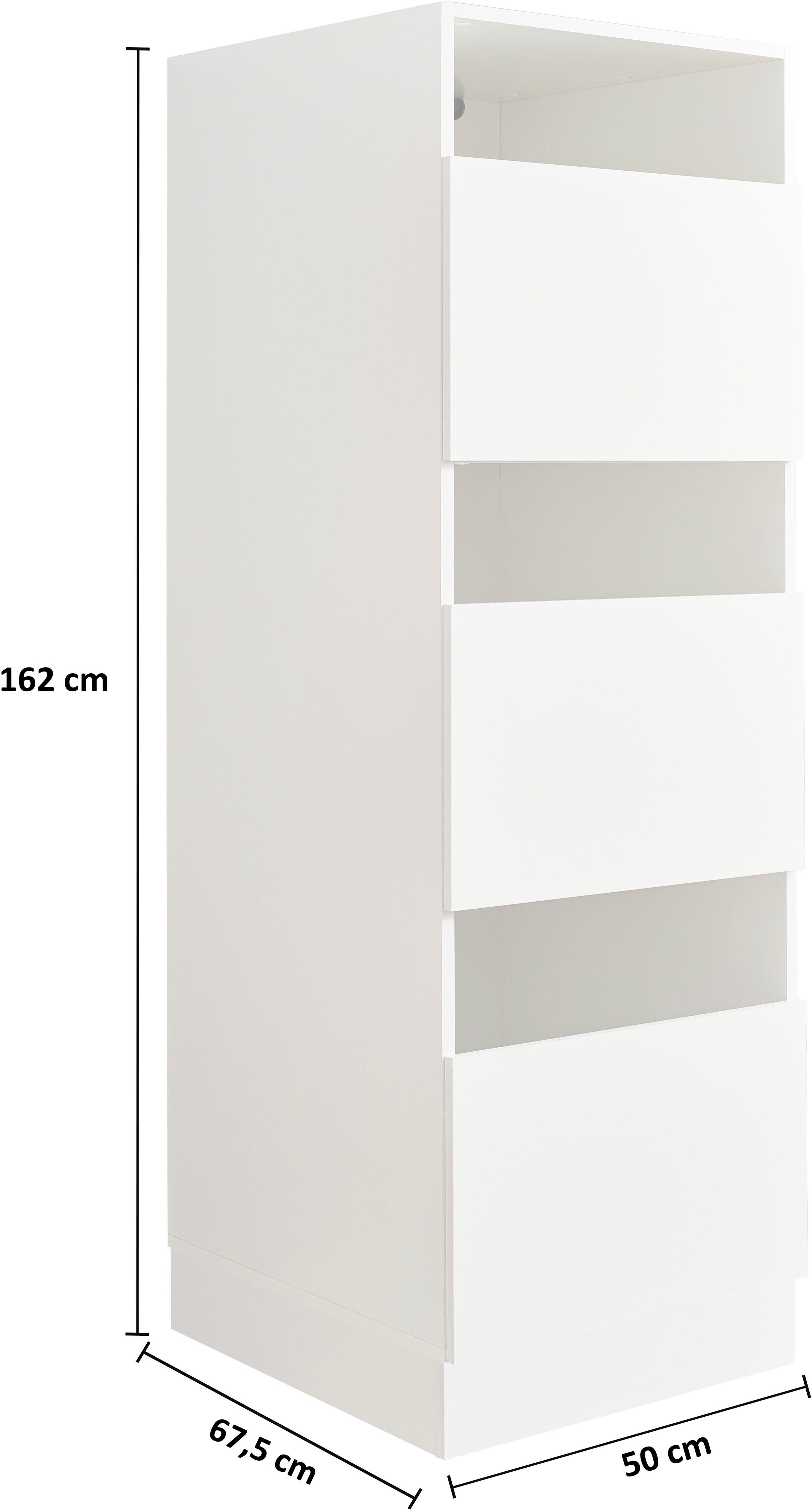 Laundreezy Mehrzweckschrank-Set LAUNDREEZY LDLK1, Breite 117,5 cm