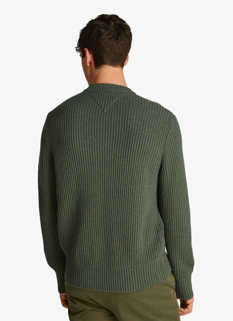 Tommy Hilfiger Rib-knit sweater with logo