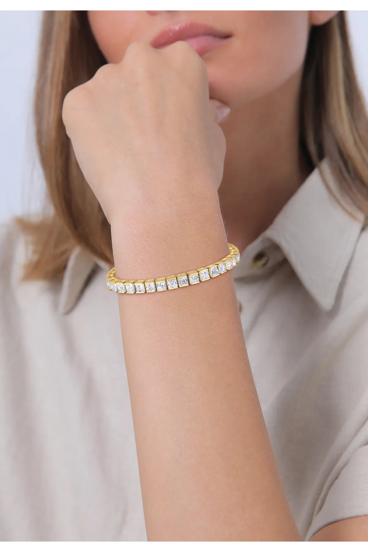 ELLI  Armband - Goldfarben