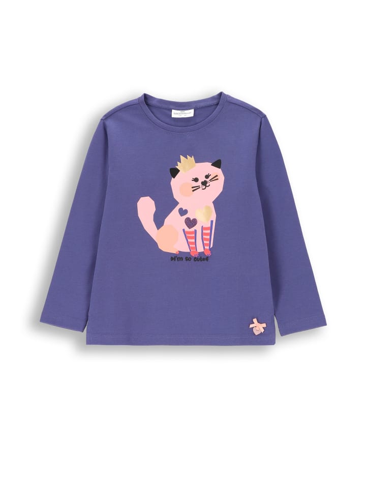Coccodrillo T-Shirt mit langen Ärmeln in dunkelblau günstig kaufen