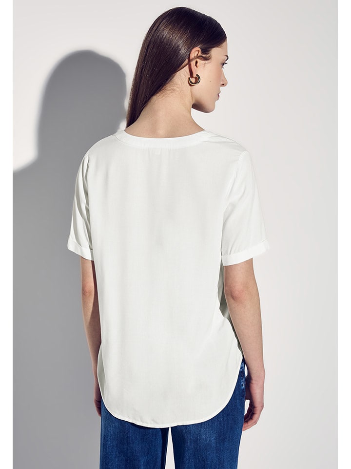 Street One Bluse in Weiß günstig kaufen