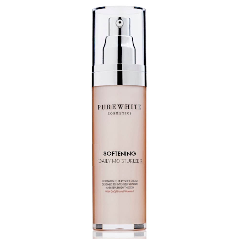 pure white cosmetics Hydratant quotidien adoucissant crème pour le visage