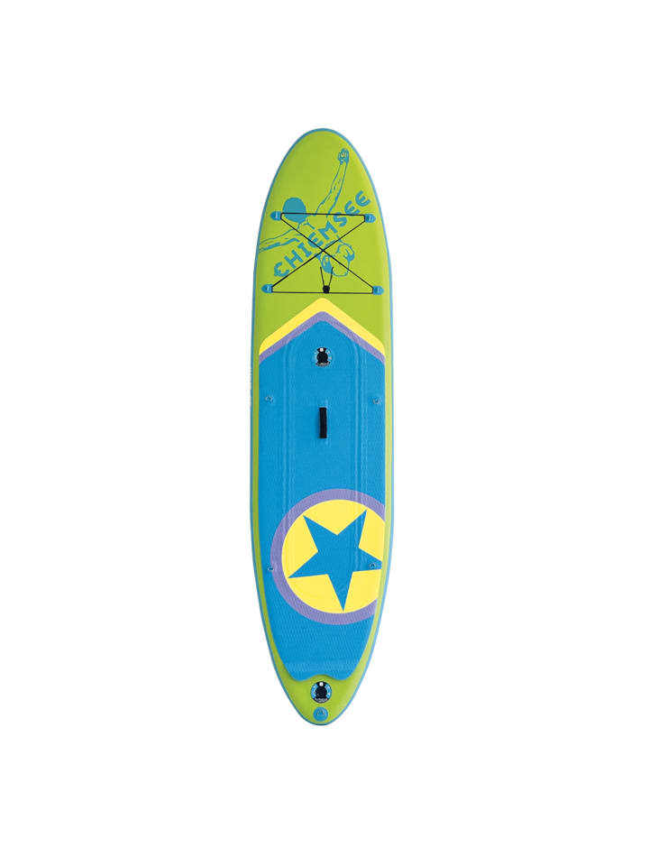 Happy People Chiemsee SUP-Set inkl. Board, Paddel, Pumpe, Leash & Rucksack in mehrfarbig günstig kaufen onesize