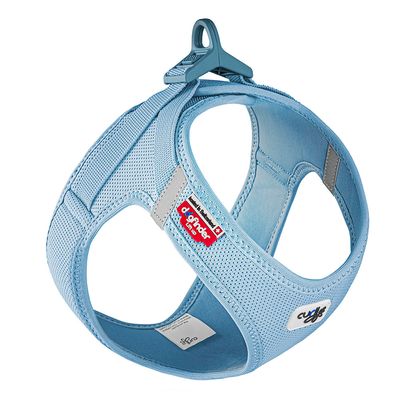Curli Vest Geschirr Clasp Air-Mesh, himmelblau