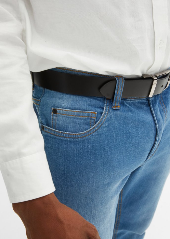 Essential Regular Fit Stretch-Jeans, Straight