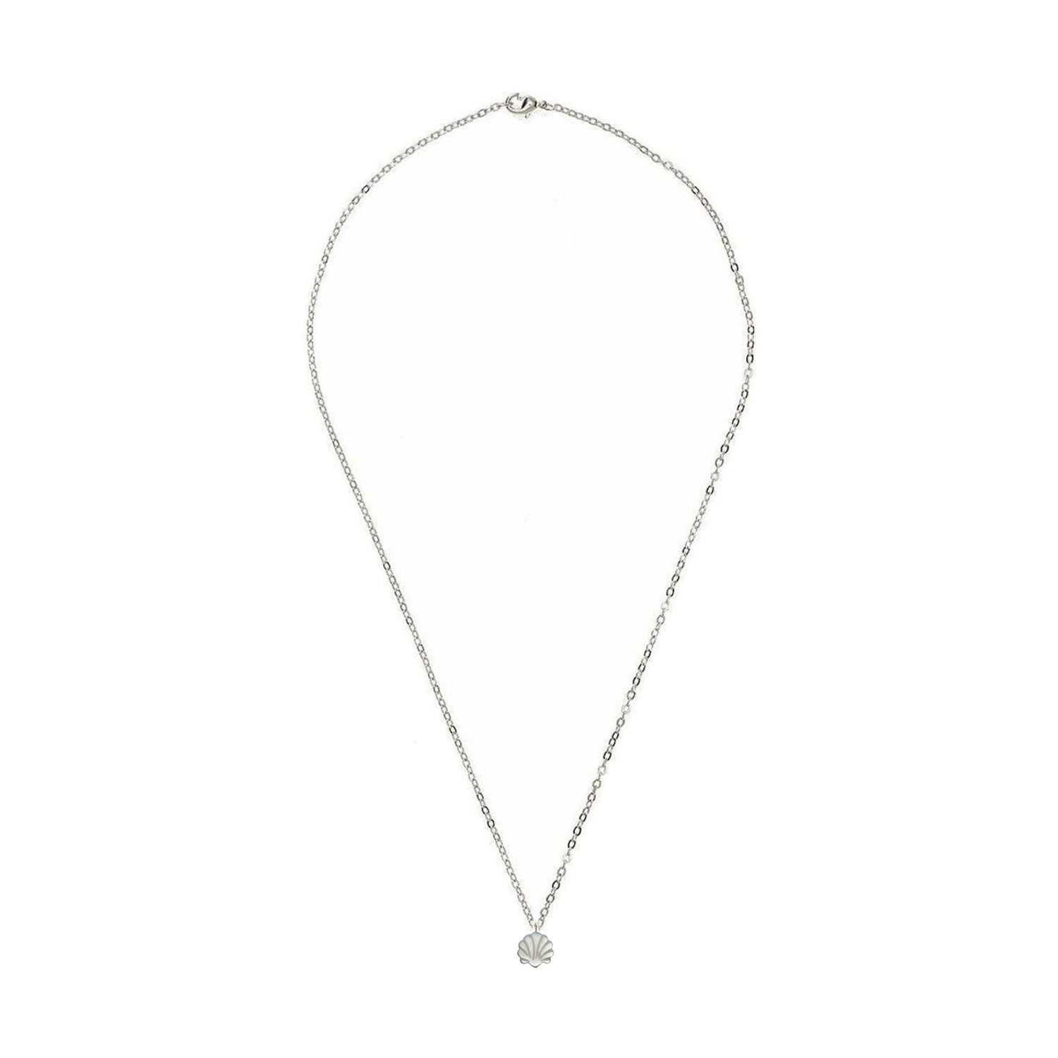 Kette mit Anhänger 'Perlmutt Muschel'