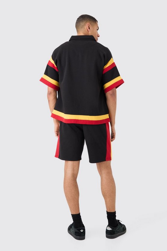 Official Baseball Hemd und Shorts-Set