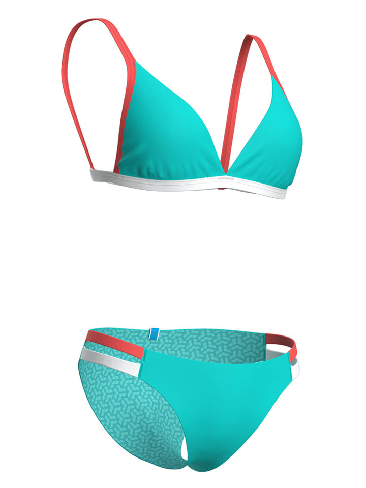 Arena Bikini in Türkis/ Orange günstig kaufen