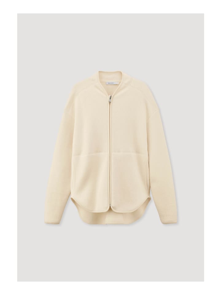 Hessnatur Fleece-Jacke in natur günstig kaufen