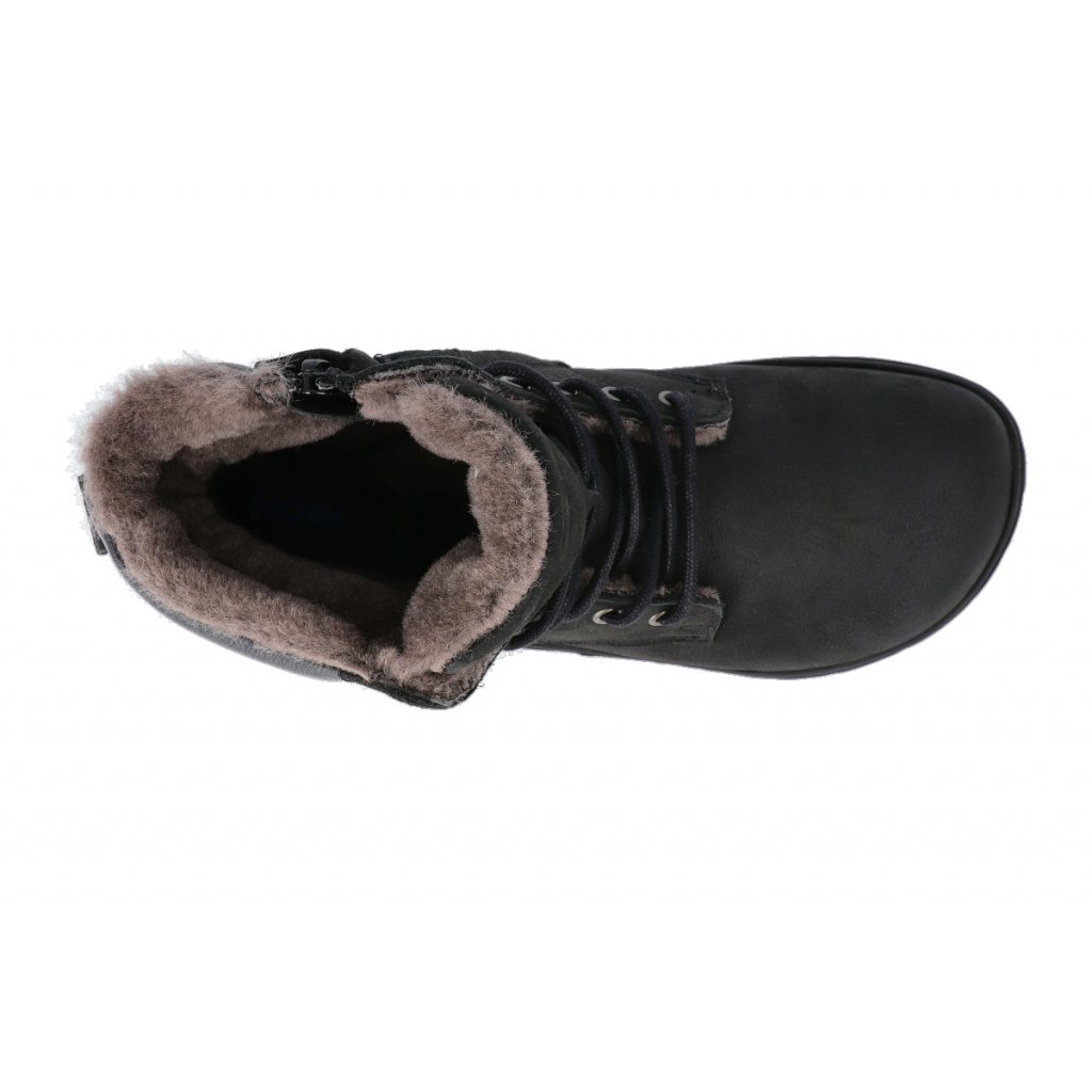 Koel4kids Luka Hydro Lambswool Black 05L004.237-000 Winterbarfußstiefeletten