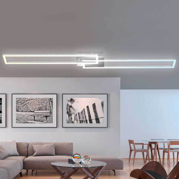 CCT LED Wand- und Deckenleuchte Frame