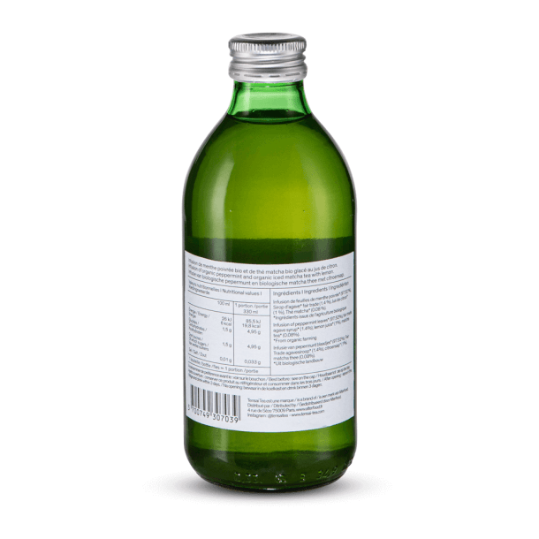 Tensaï Tea Matcha Menthe Poivrée 33 cl