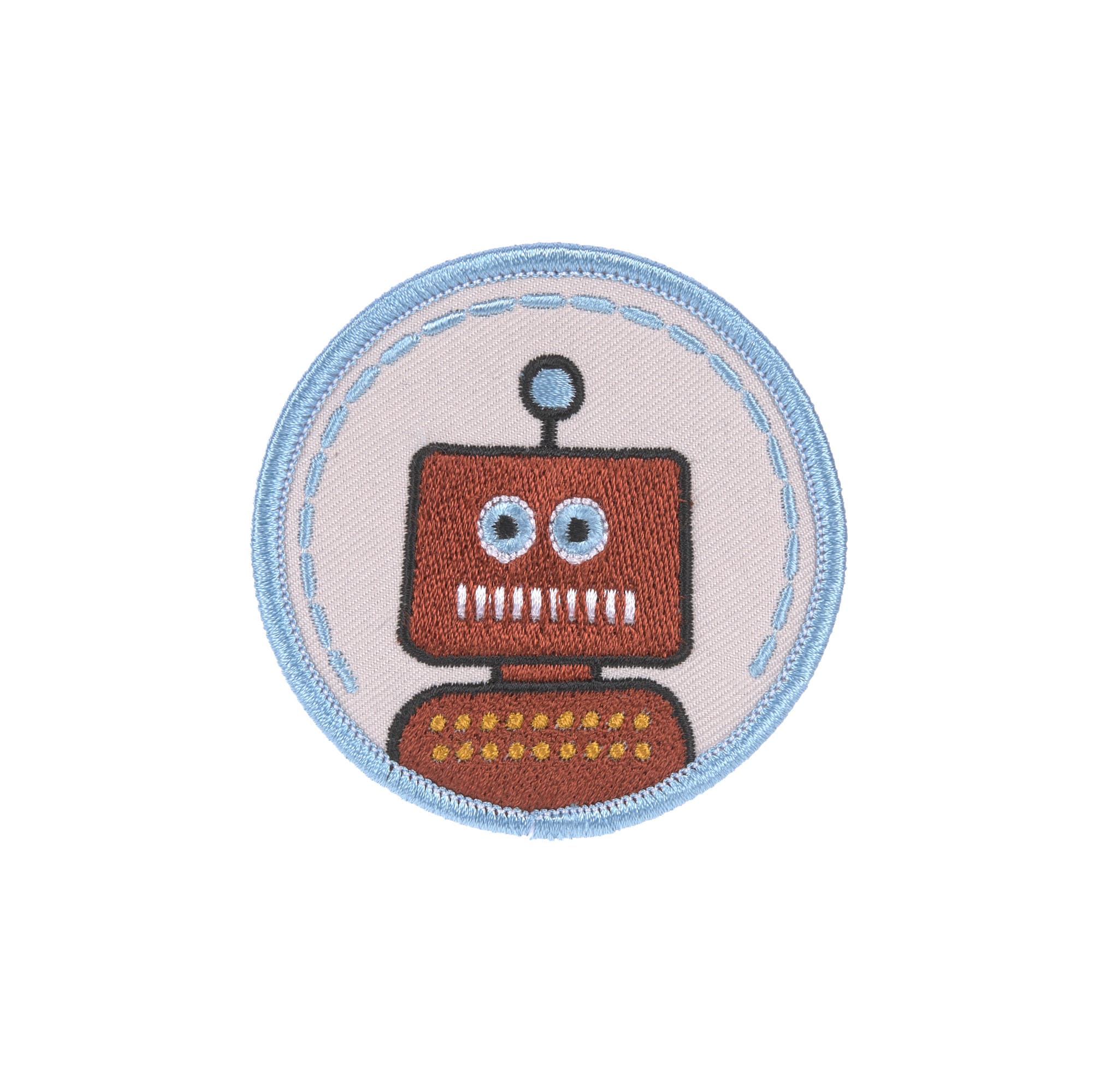 Anhänger & Patches - Schul Set Unique, Robot
