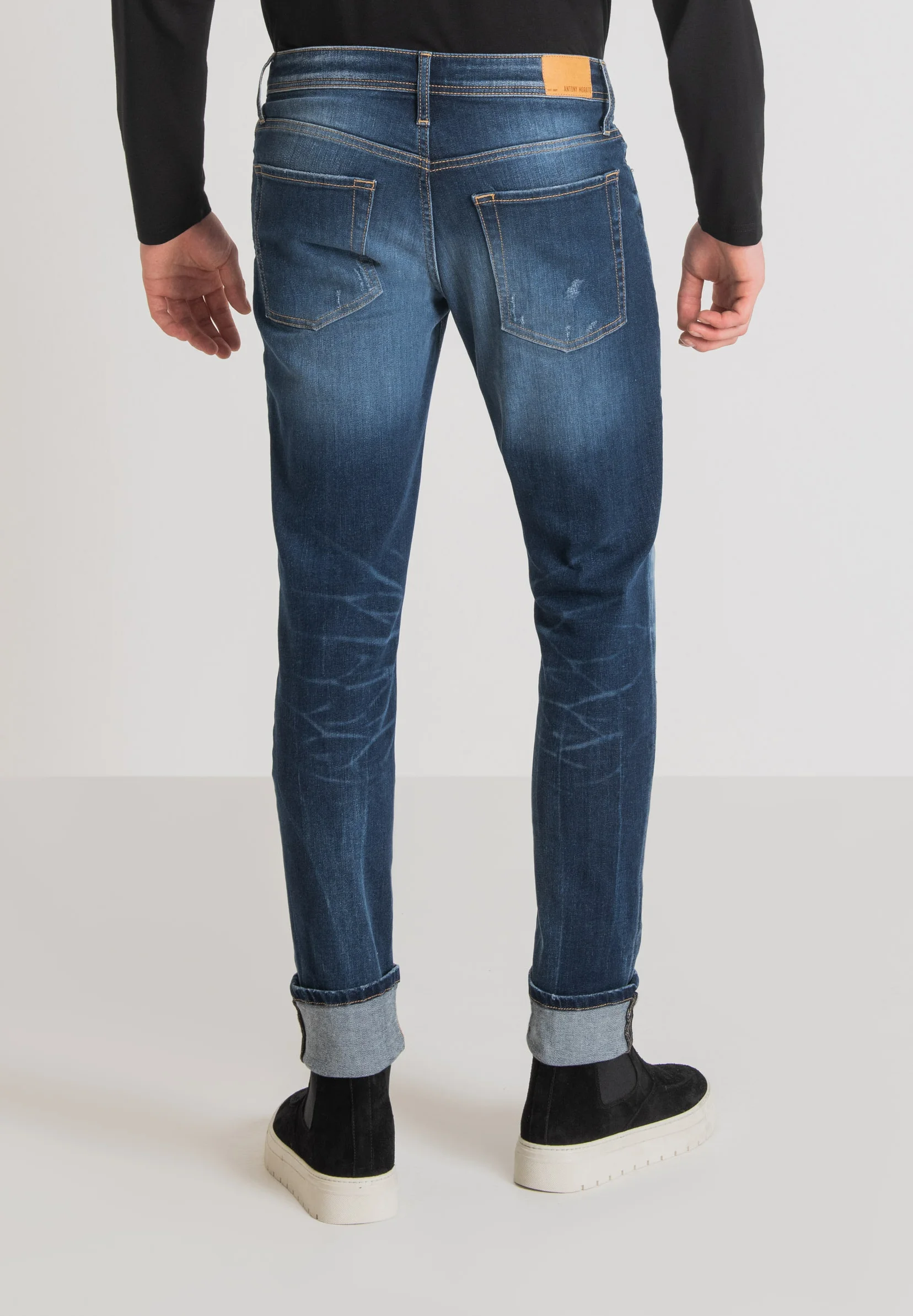 Antony Morato PAUL SUPER EN STRETCH CON LAVADO MEDIO - Vaqueros slim fit
