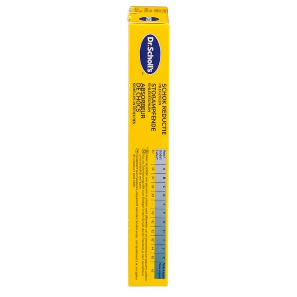 Dr. Scholl's støtdempende innleggssåler én størrelse, 2 stk.