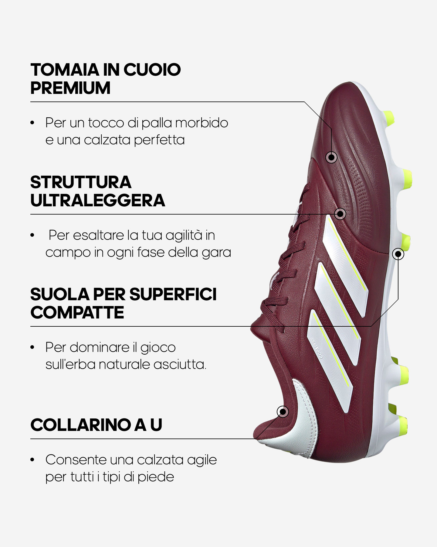Buty piłkarskie Adidas Copa Pure 2 League Fg M IE7491