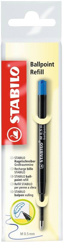 STABILO Kugelschreibermine 2/041-02 0.5 mm Blau