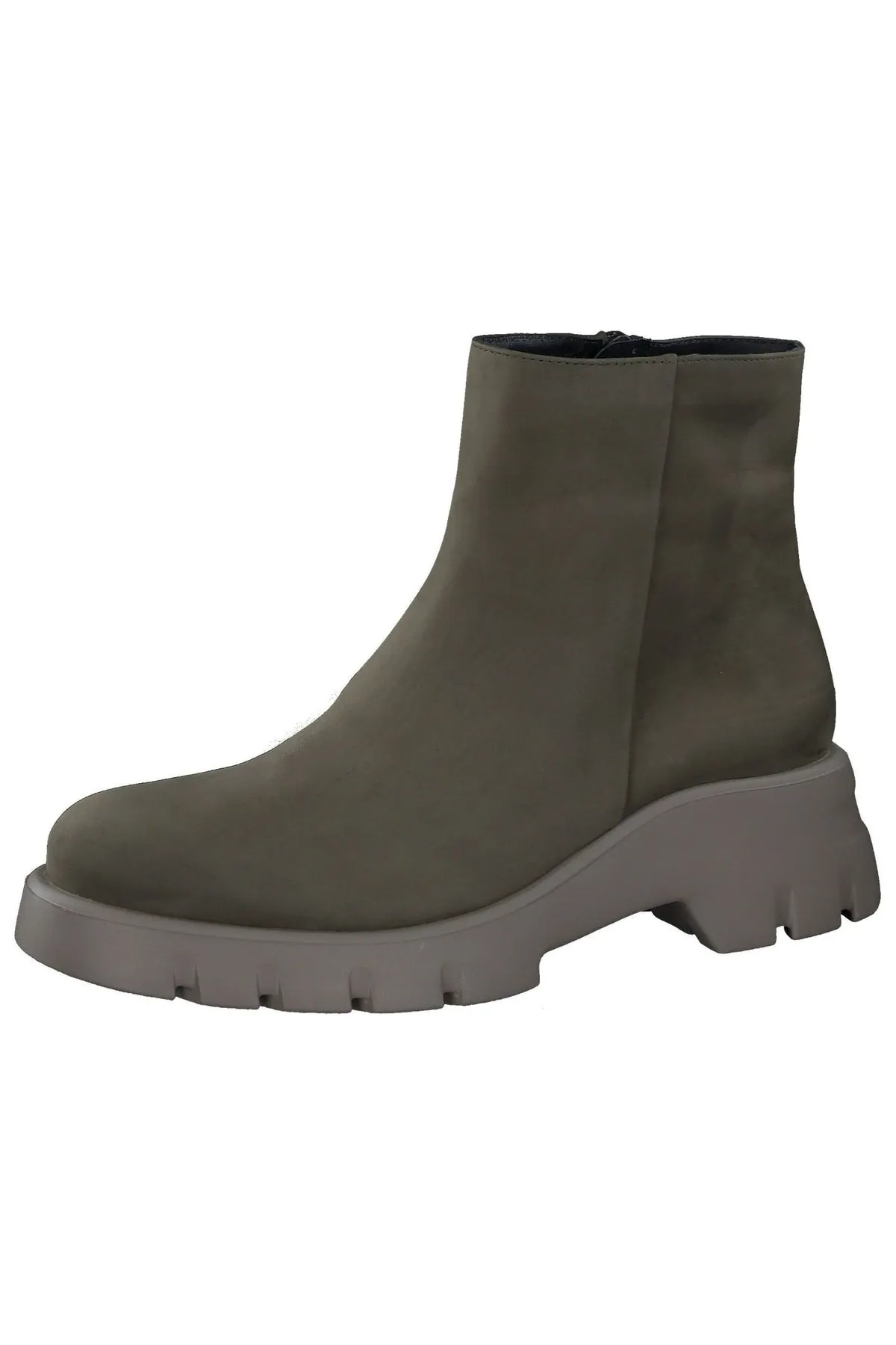 Paul Green  Stiefelette - Grün - Blockabsatz
