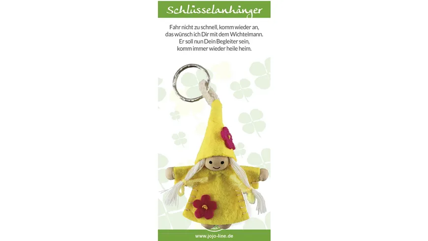 JOJO Glückswichtel Schlüsselanhänger 